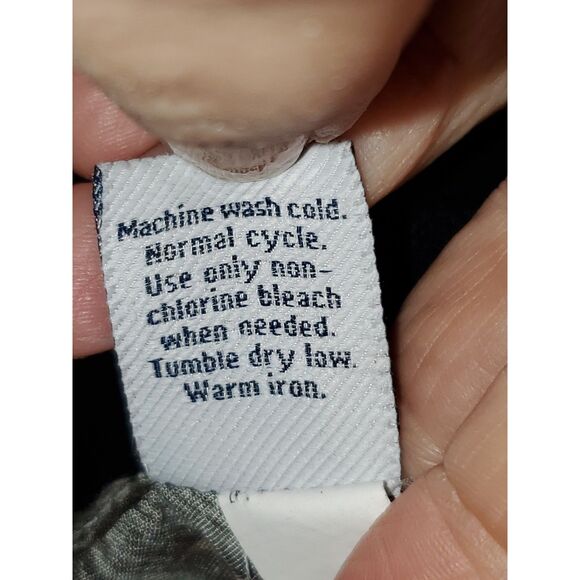 A Croft & Barrow Men's Shirt Hawaiian Pin-Up Girl Button Front Bohemian Size L - Picture 7 of 13